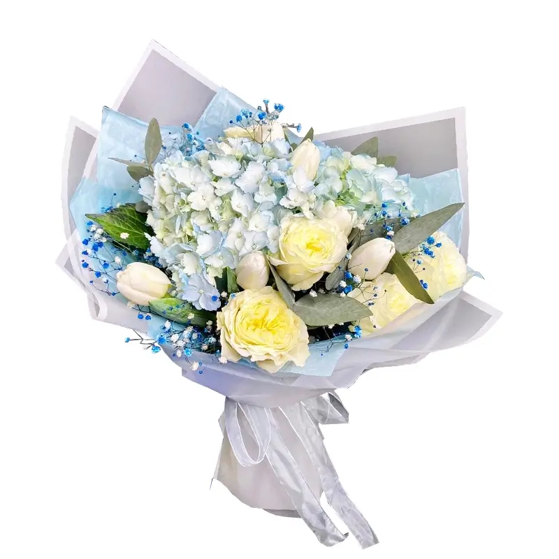 Бирюзовые букеты