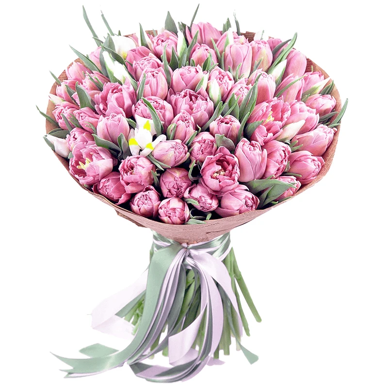 Букеты с тюльпанами