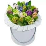 Цветы в коробке Свои чувства